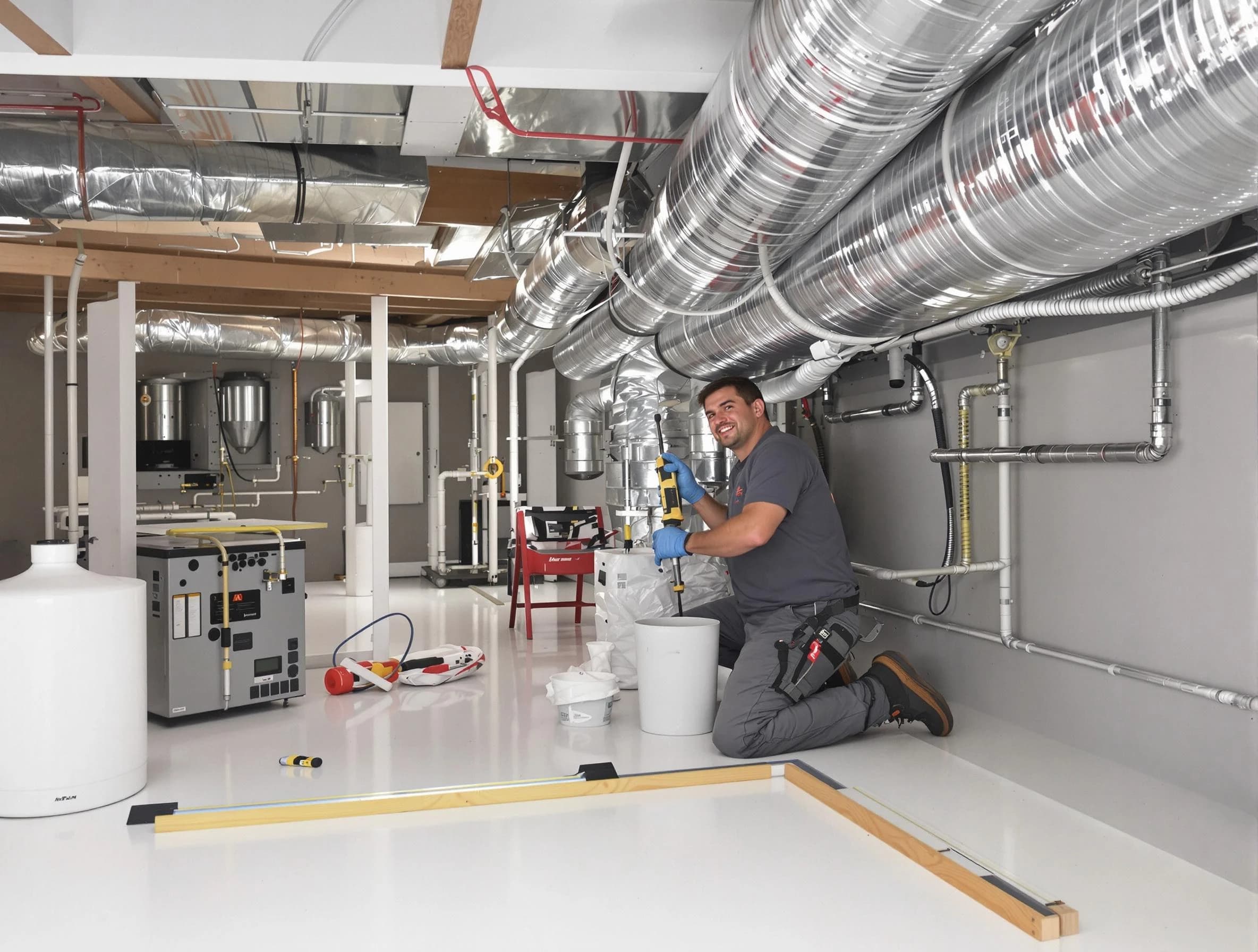 Professional duct sealing service by Highlands Ranch Air Duct Cleaning in Highlands Ranch