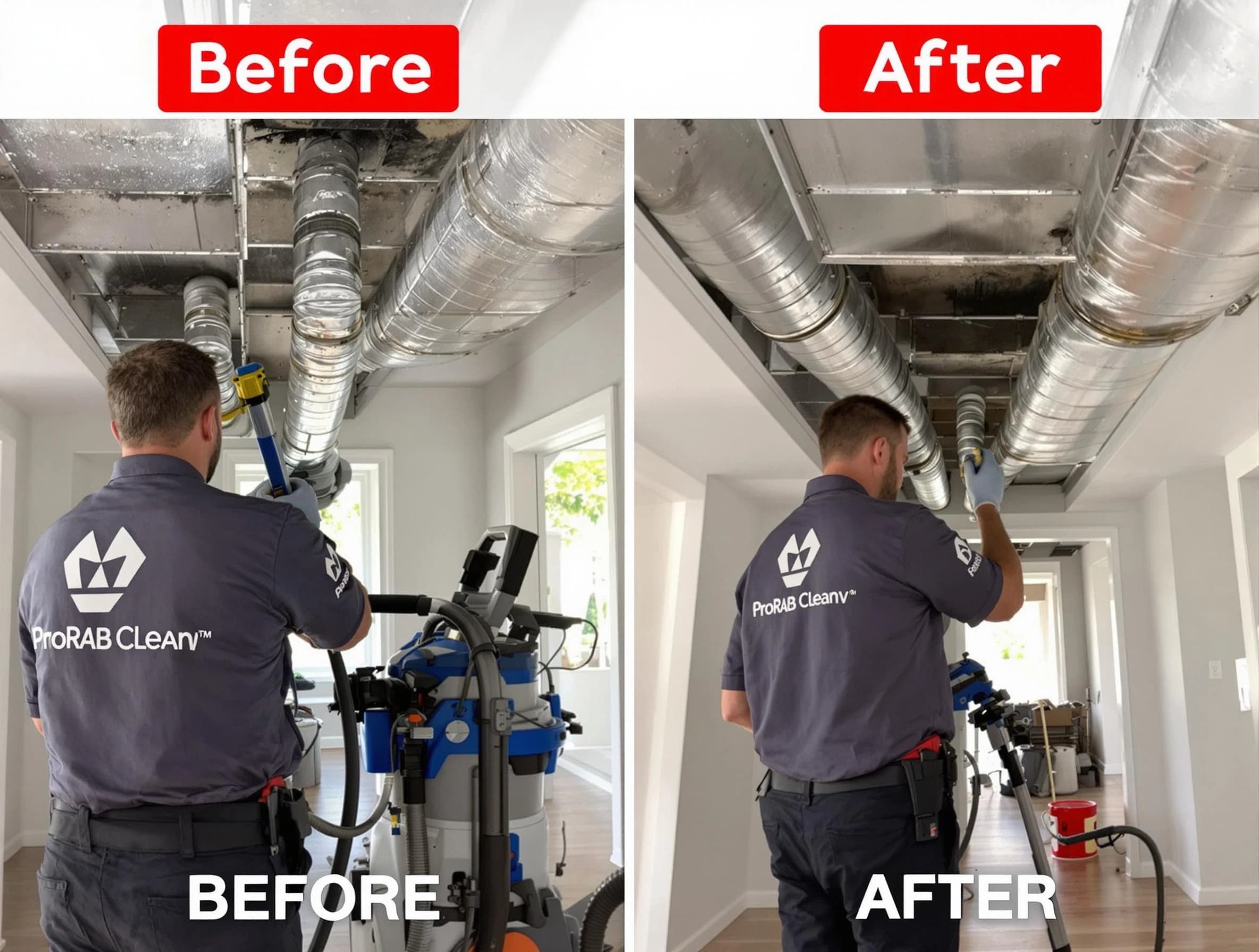 Highlands Ranch Air Duct Cleaning expert performing thorough residential duct cleaning in a Highlands Ranch home