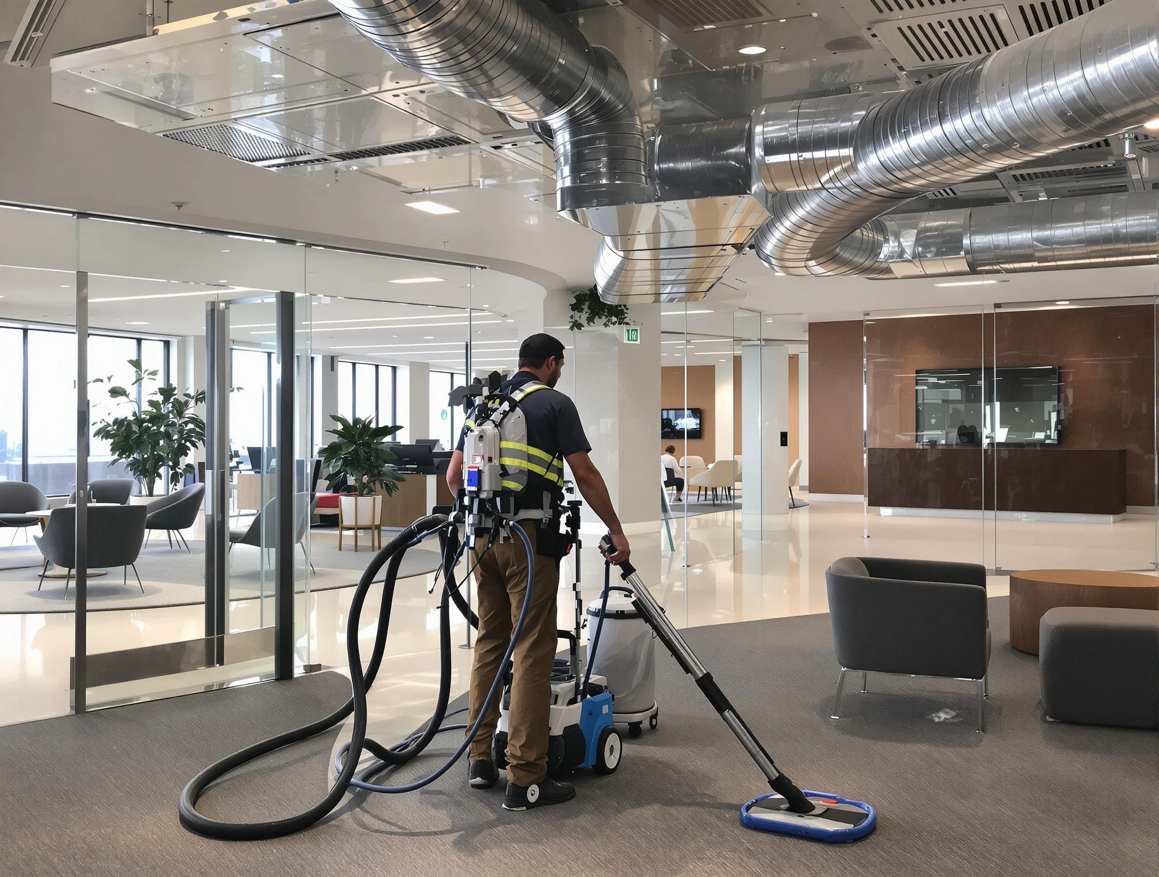 Commercial duct cleaning service by Highlands Ranch Air Duct Cleaning in Highlands Ranch