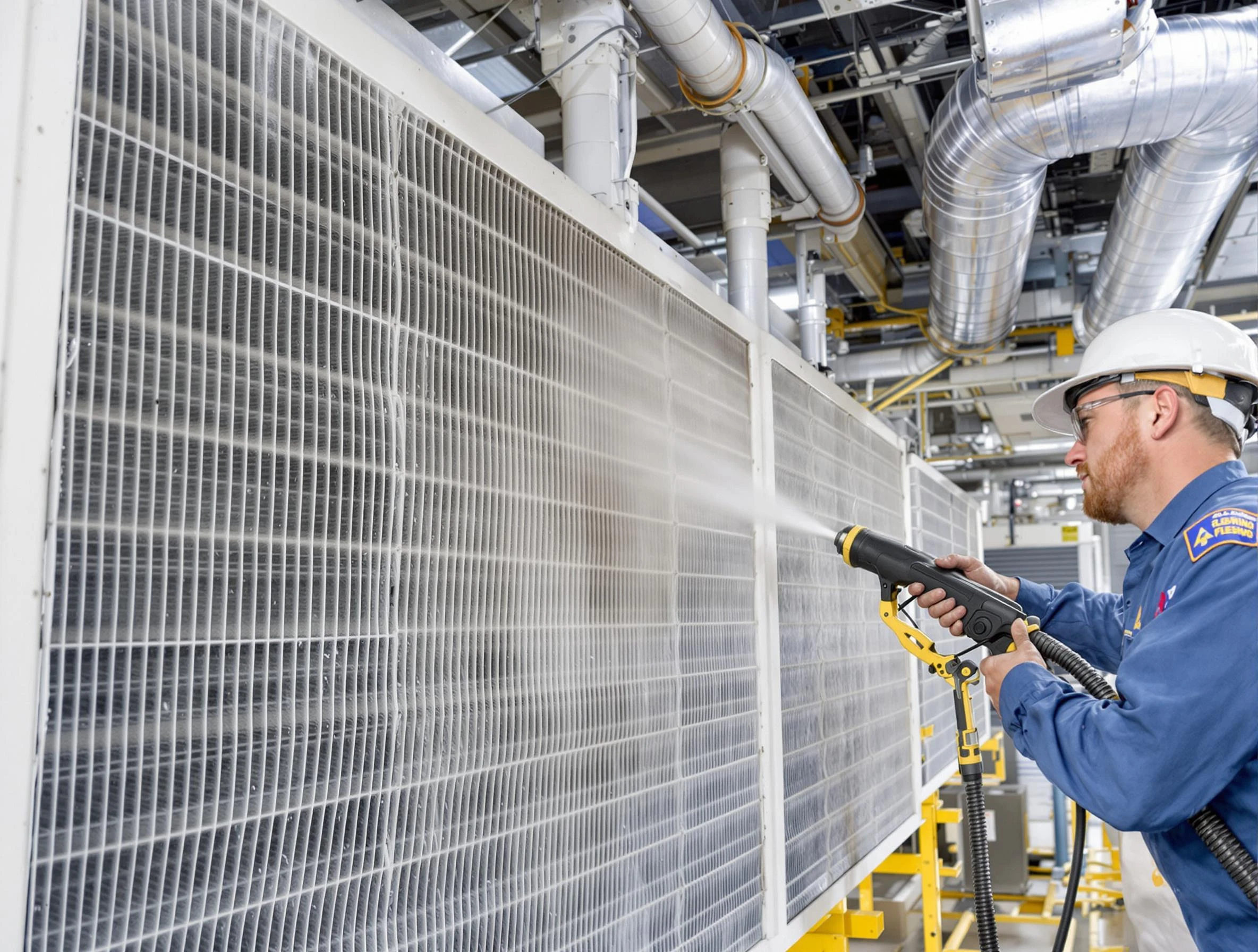 Professional commercial coil cleaning by Highlands Ranch Air Duct Cleaning in Highlands Ranch